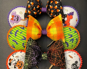 Mickey bats, cast member outfit , Halloween mouse ears RTS