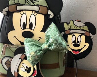Mickey, Minnie, Safari, Jungle cruise mouse ears