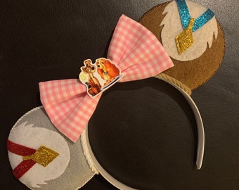 Lady and the Tramp Inspired Mouse Ears
