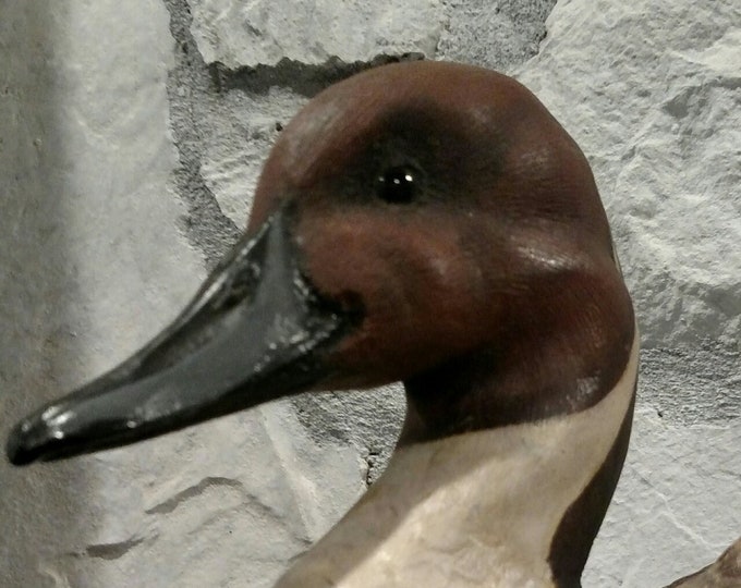 Handcarved Pintail Decoy Etsy
