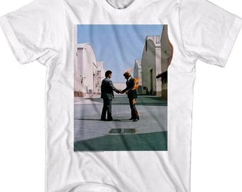 Pink Floyd Wish You Were Here Kids T Shirt Handshake Rock Band Album Cover Art 