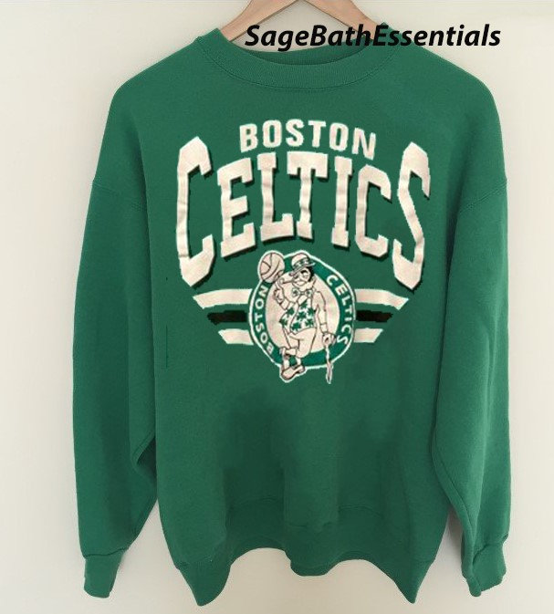 Boston Celtics Sweatshirt - Etsy
