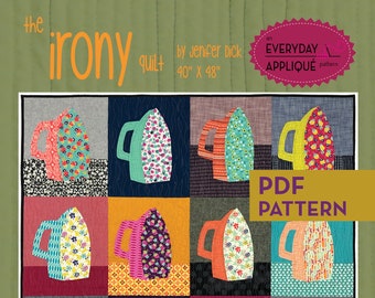 The Irony Quilt pattern by Everyday Stitches