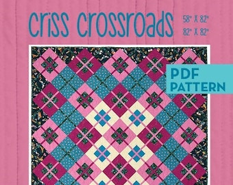 Criss Crossroads (Digital Download) by Everyday Stitches