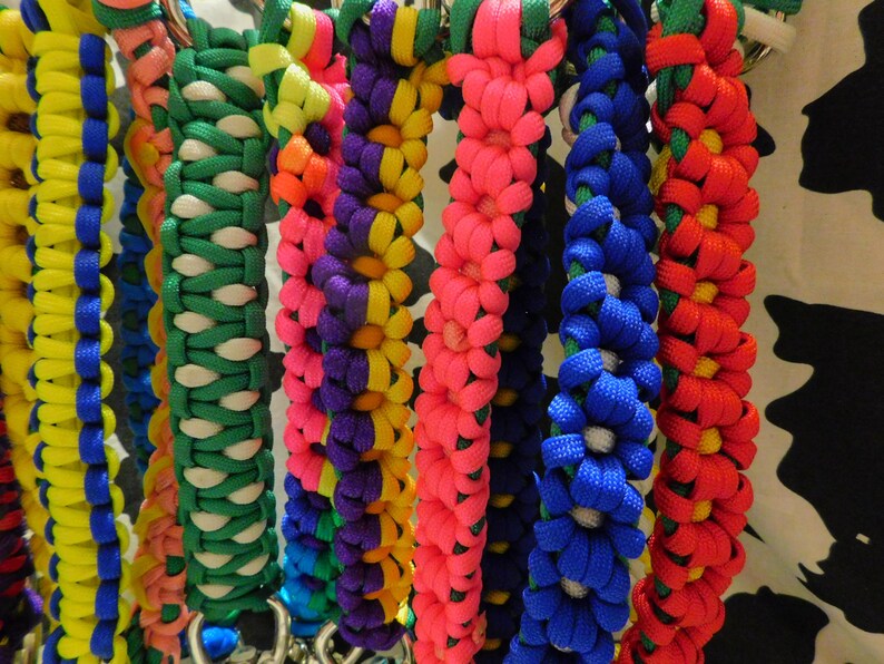 Design Your Own Goat Show Chain Collar – Custom Paracord Creation bild 3