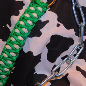 Design Your Own Goat Show Chain Collar – Custom Paracord Creation Solomon's Dragon