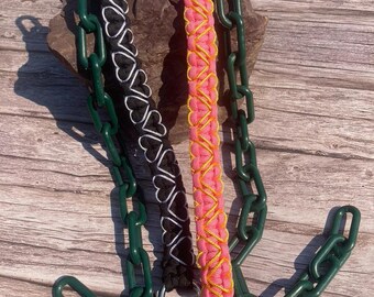 Paracord Dairy Goat Heart Color