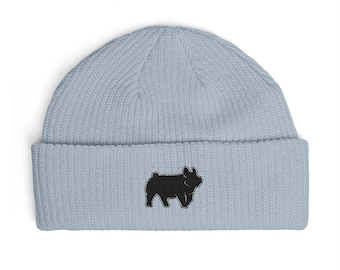 Market Hog Show Silhouette Cuff Beanie FFA 4H