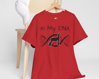 In My DNA Market Lamb T-Shirt | Unique FFA 4H Show Shirt