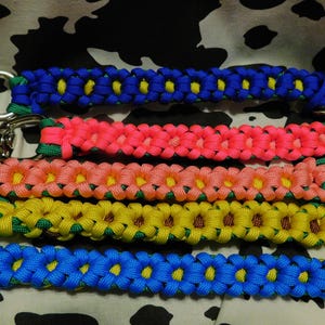 Design Your Own Goat Show Chain Collar – Custom Paracord Creation bild 2