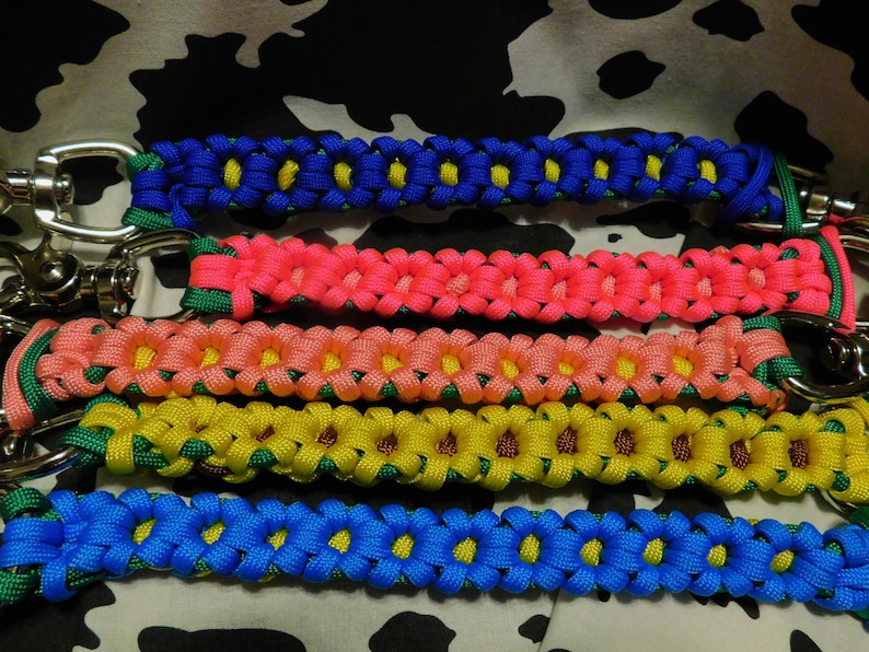Design Your Own Goat Show Chain Collar – Custom Paracord Creation bild 2
