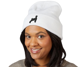 Classic Cufffed Beanie Embroidery For FFA 4H Showman Youth Show Goat / Lamb / Hog / Heifer / Steer