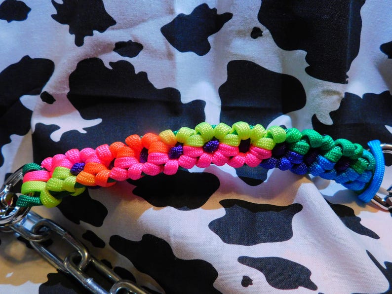 Design Your Own Goat Show Chain Collar – Custom Paracord Creation bild 7