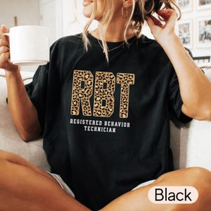 Comfort Colors RBT shirt for new grad, new therapist gift, autism awareness shirt, aba therapist shirt, behavior technician shirt, bcba gift