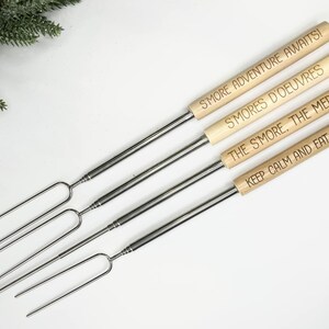 S’mores Sticks | Extendable | Marshmallows | Fall 2024 | Gift | Fire | cozy | s’mores | family time | set | personalized