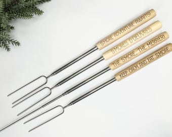 S’mores Sticks | Extendable | Marshmallows | Fall 2024 | Gift | cozy | s’mores | family time | set | personalized gift | personalized home