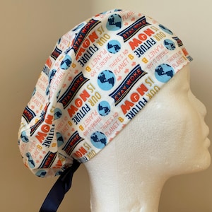 surgical caps-No planet B