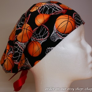 basketball surgical hat