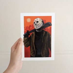 Jason Vorhees A5 Print