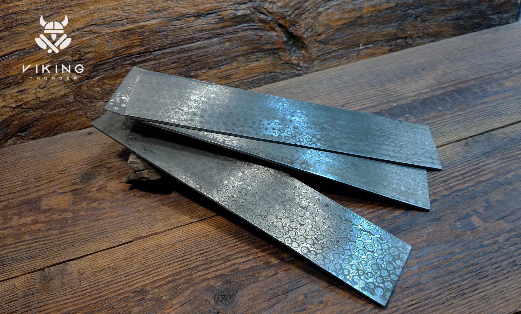 Acero de Damasco, cuchillo de Damasco, piezas en bruto de acero de Damasco, bricolaje de alta calidad, VG10, piezas enormes de 300 mm x 65 mm, gota de lluvia, bricolaje