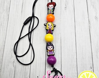 Halloween Teacher Lanyard, Halloween Lanyard, Halloween Theme, Spooky, Fall Season Lanyard, Happy Halloween, October Lanyard, Sisters