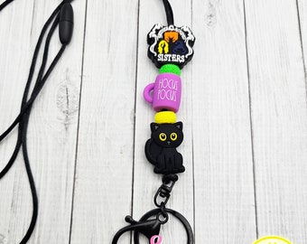 Halloween Teacher Lanyard, Halloween Lanyard, Halloween Theme, Spooky, Fall Season Lanyard, Teacher Gift, Happy Halloween, October Lanyard