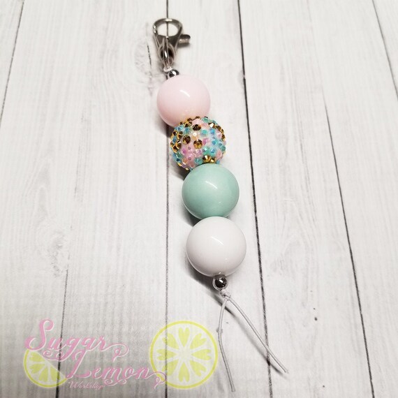 DIY: Purse/Keychain Charms With Beads and Charms 