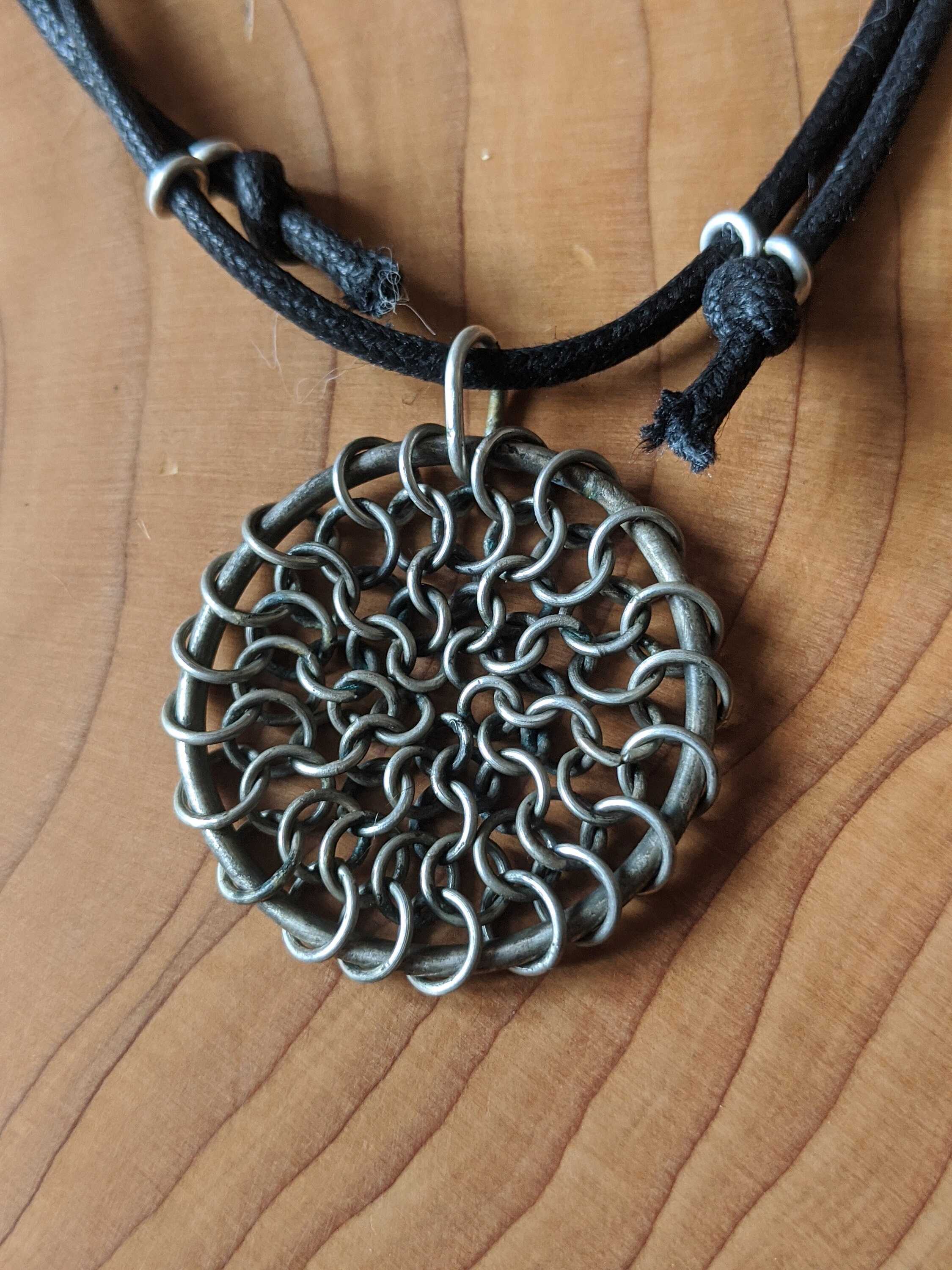 Chainmail pendant hotsell