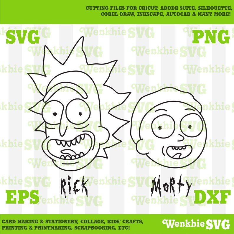 Free Free 107 Rick And Morty Layered Svg SVG PNG EPS DXF File