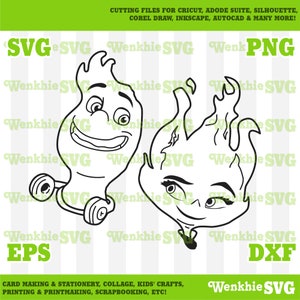My Water and Fire Cutting File Printable, SVG file for Cricut