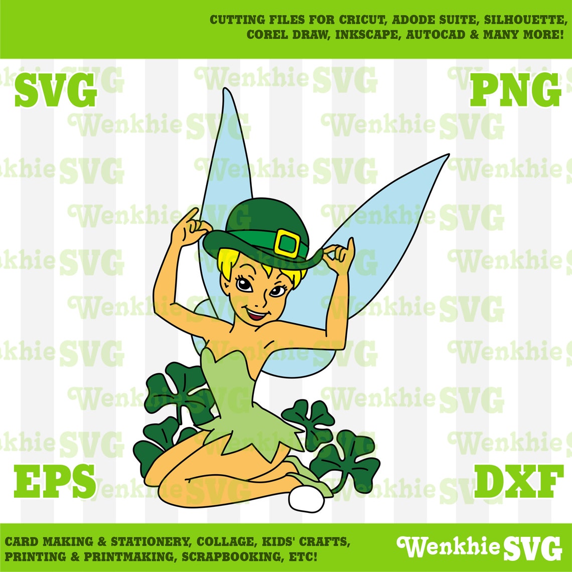 tinker bell st patricks day images
