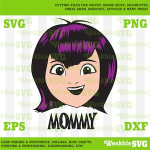 Personalized HT Mommy Mavis Cutting File Printable, SVG file for Cricut