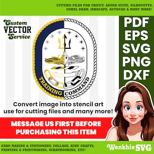 Custom SVG Service - Convert to Vector, Image/Logo Conversion, Silhouette, For Cutting File