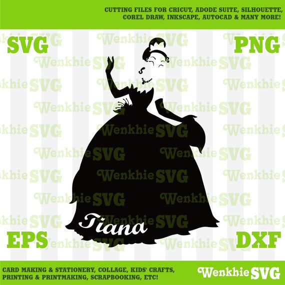Free Free 335 Silhouette Princess Tiana Svg SVG PNG EPS DXF File