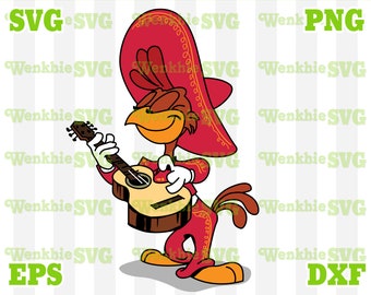 File di taglio Los Caballeros Panchito stampabile, file SVG per Cricut