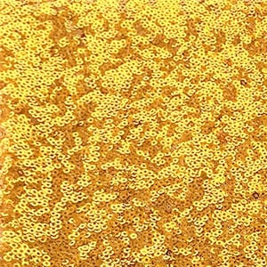 Gold Sequin Fabric, Gold Full Sequins Fabric, Antique Gold Sequin on Mesh Fabric, Glitz Sequin Embroidered on Mesh Fabric by the Yard