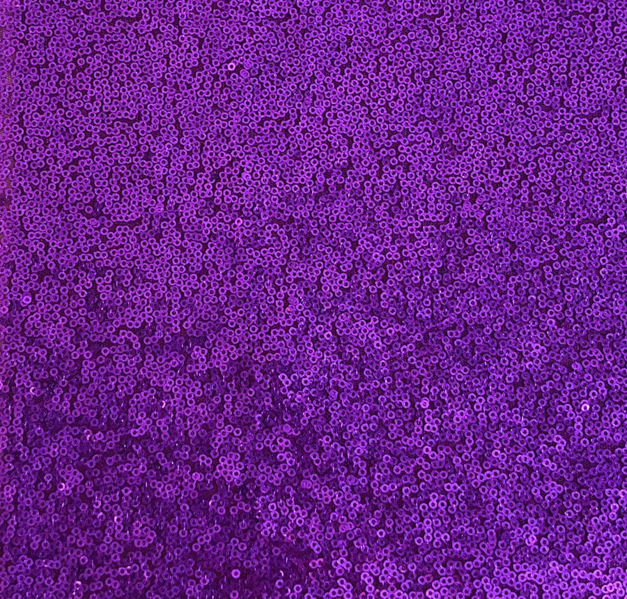 Purple Sequin Fabric Purple Full Sequins Fabric Violet Glitz - Etsy