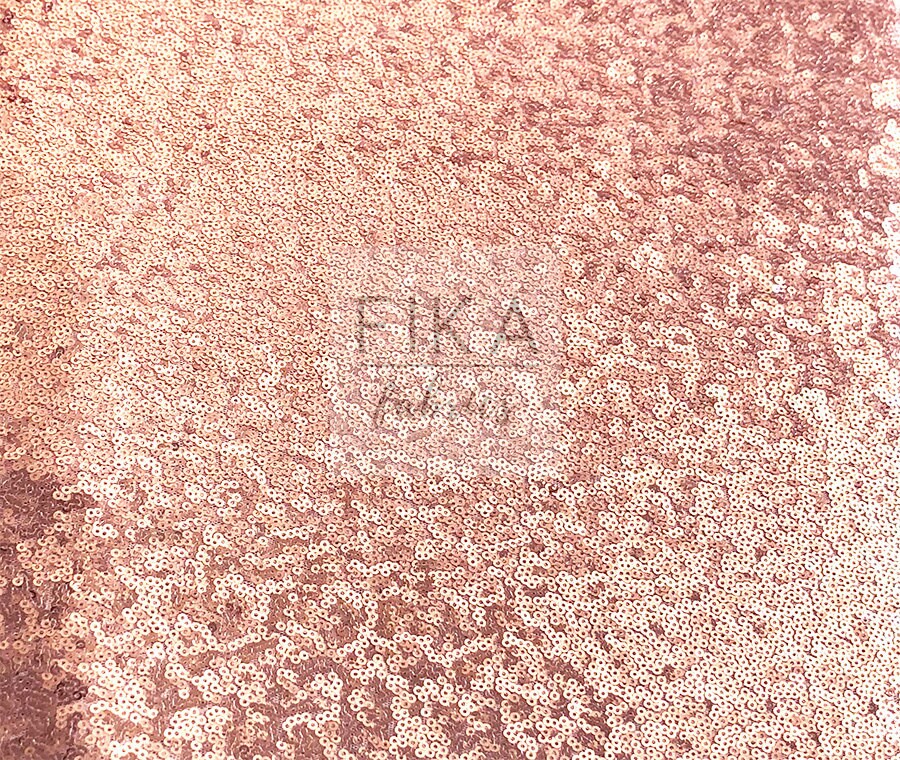Rose Gold Sequin Fabric Rose Gold Full Sequins Fabric Rose Etsy