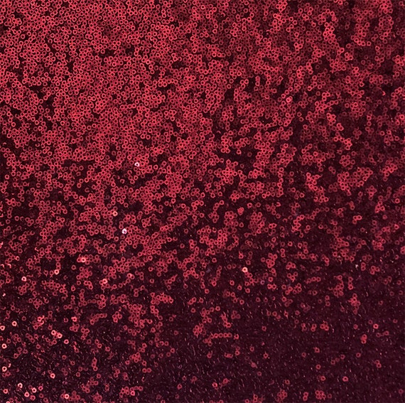 Burgundy Sequin Fabric Burgundy Full ...