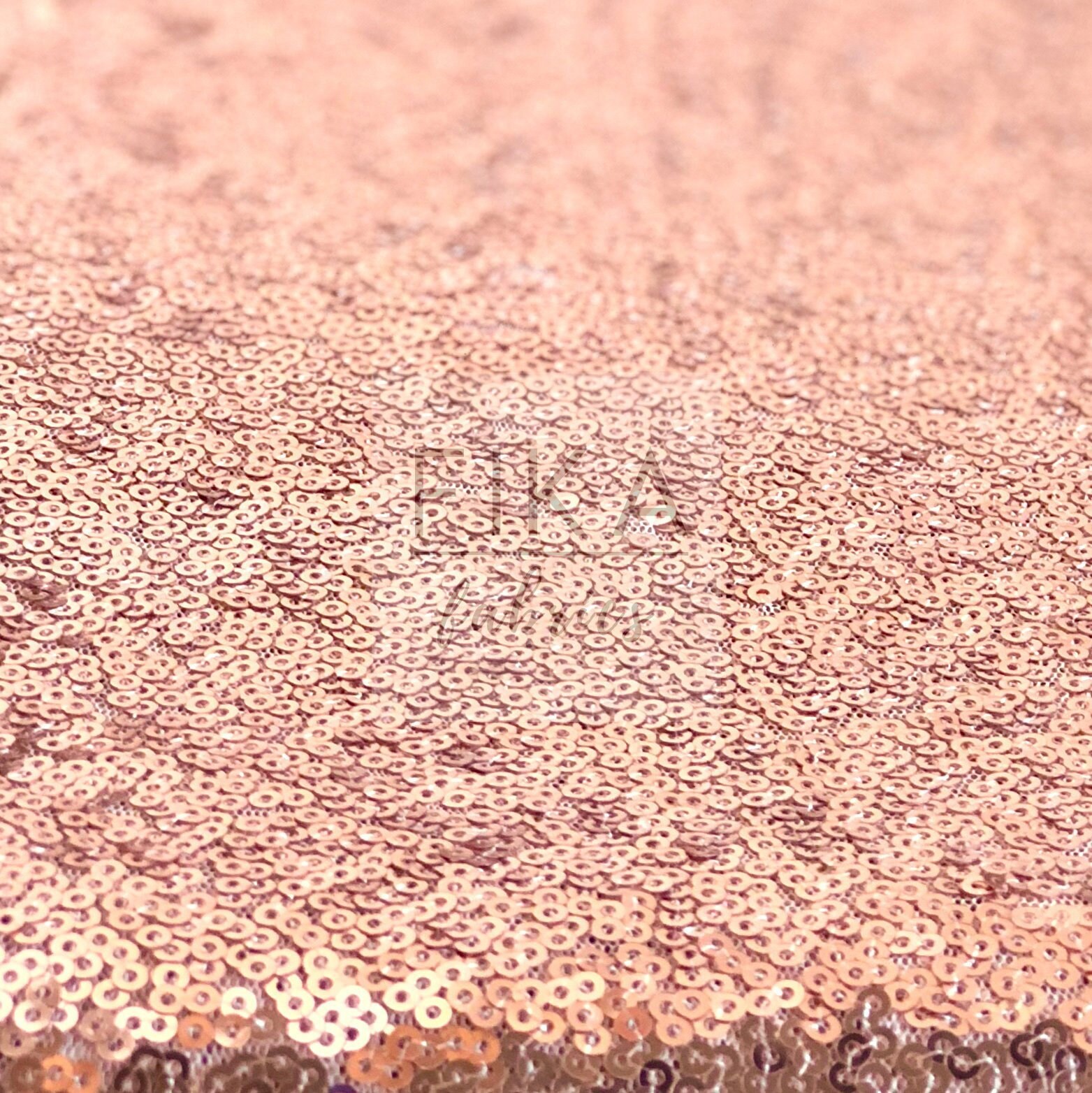 rose gold sequin fabric