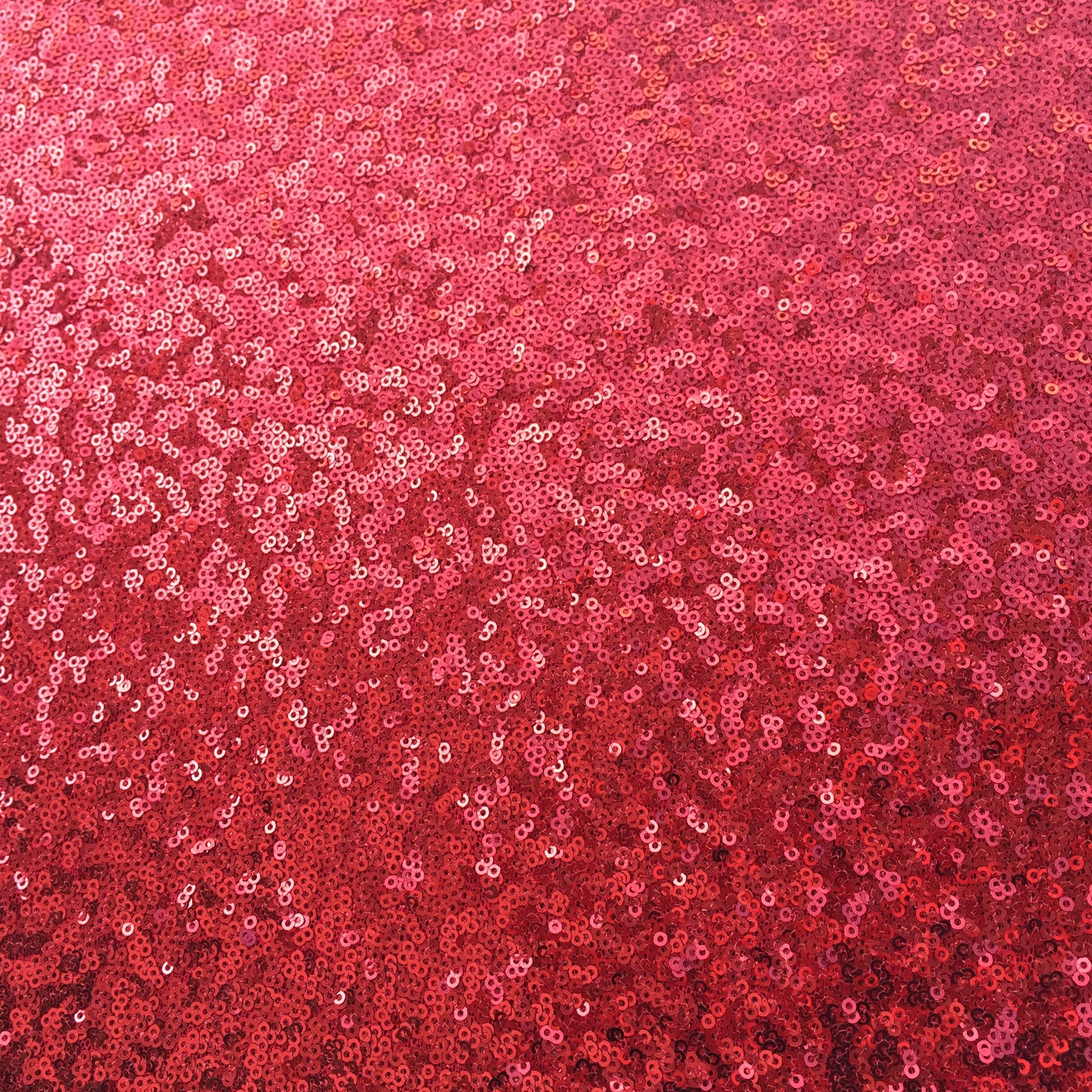 Red Sequin Fabric Red Full Sequins Fabric Crimson Red Glitz Etsy