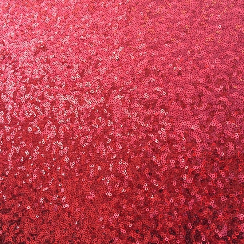 red sequin