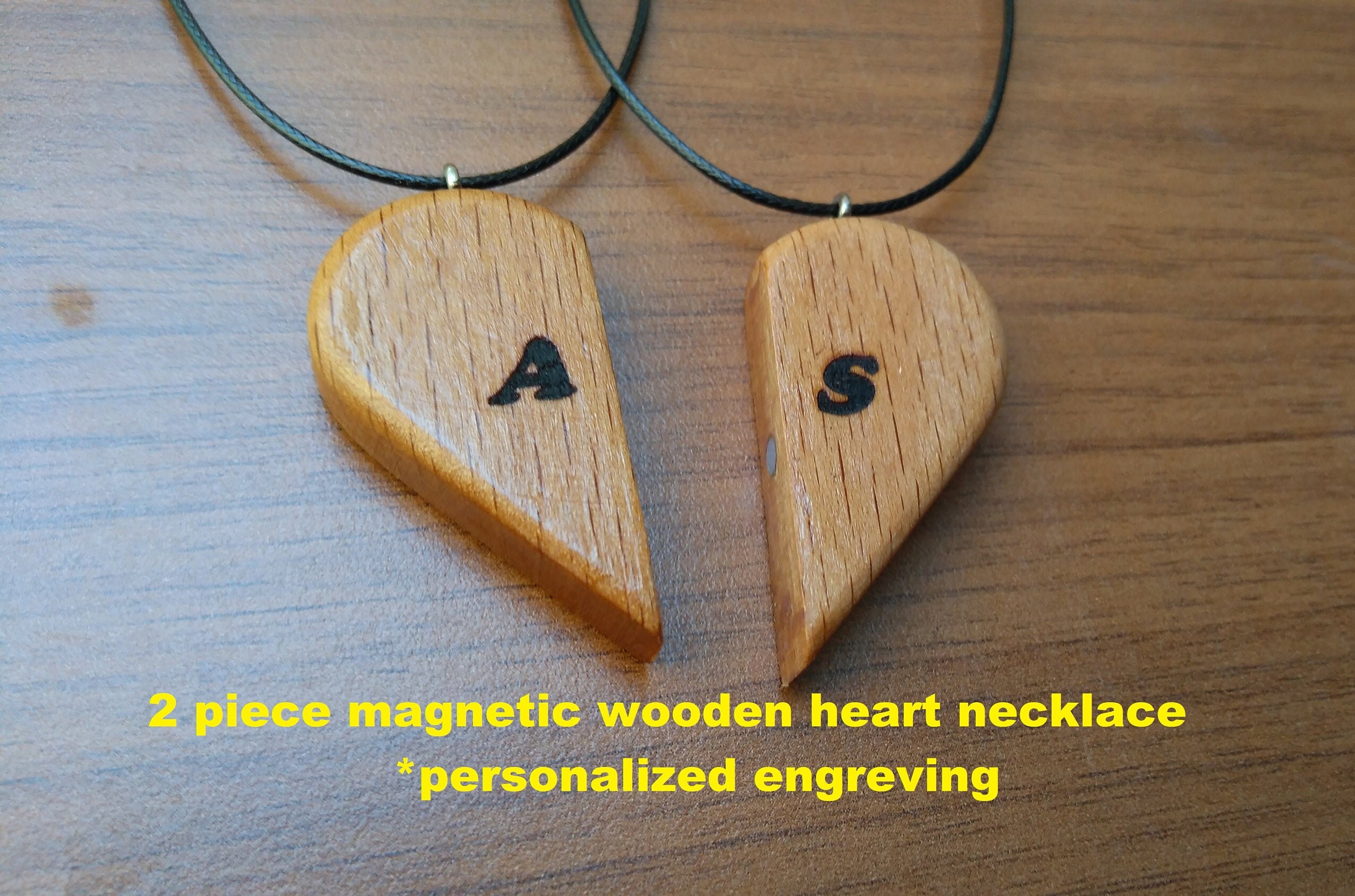 Heart necklace shop two piece