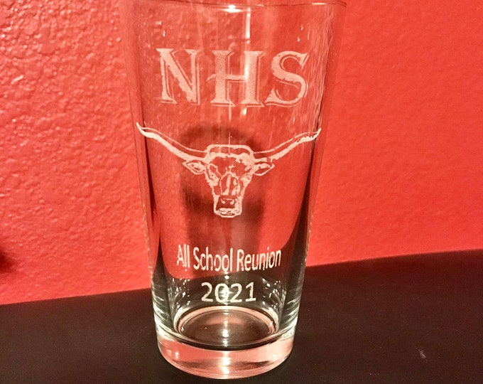 SHIPPING Newcastle All School Reunion 2025 glass