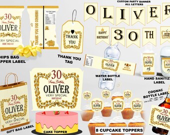 Download Hennessy Label Printable Etsy