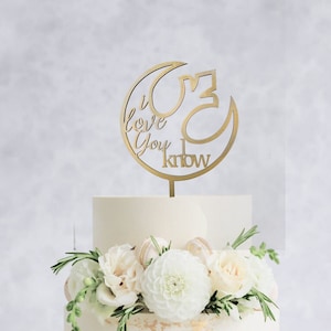 I Love you, I Know Cake Topper - Star Wars Wedding, Wooden Wedding Cake Topper, Rustic cake topper, star wars wedding cake topper