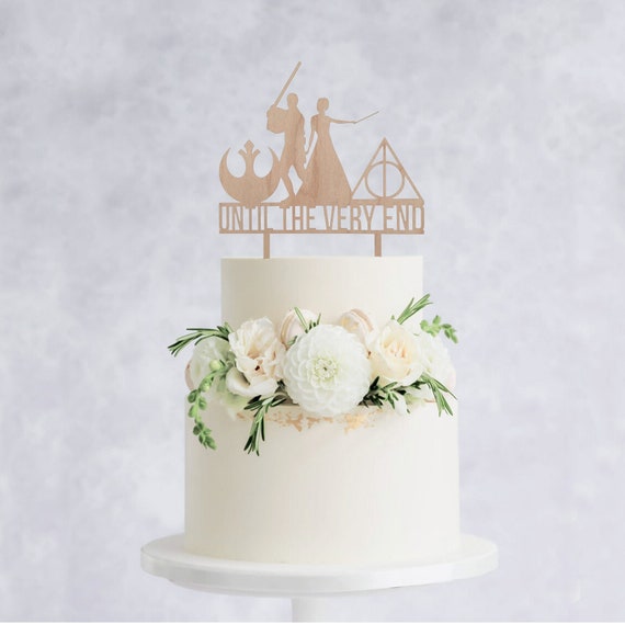 Harry Potter Always Cake Topper, Always Cake Sign Inspired Wedding Cake Topper