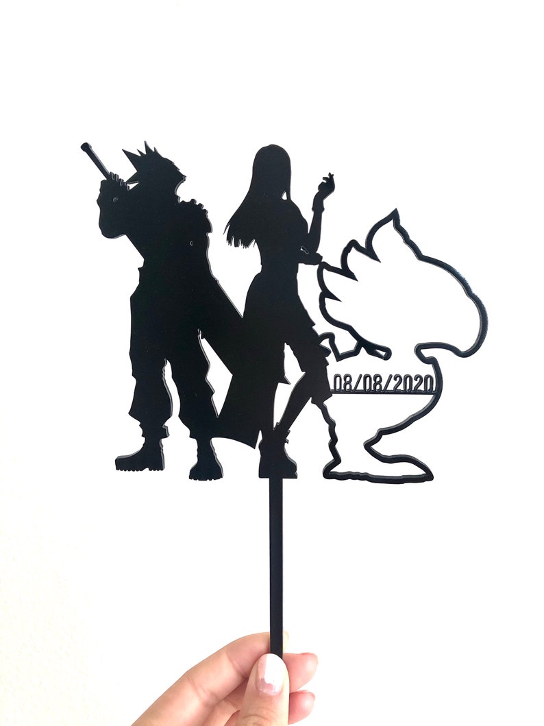 Final Fantasy VII inspired Cloud strife and Tifa Lockhart | Etsy Final Fantasy Cloud And Tifa Fanfiction
