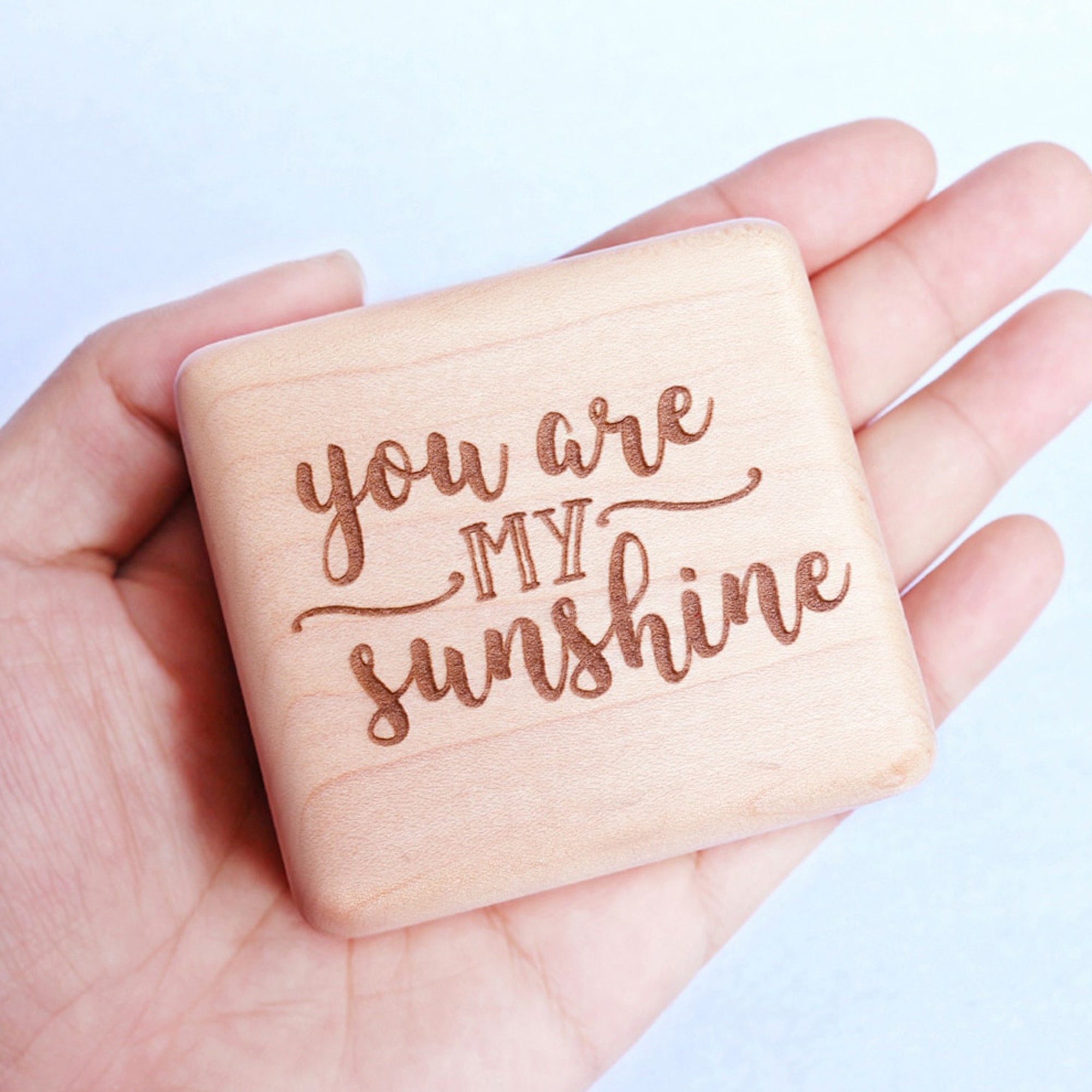 You Are My Sunshine Music Box Personalized Music Box for Etsy