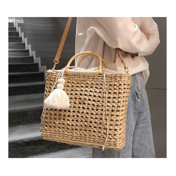 etsy straw beach bags